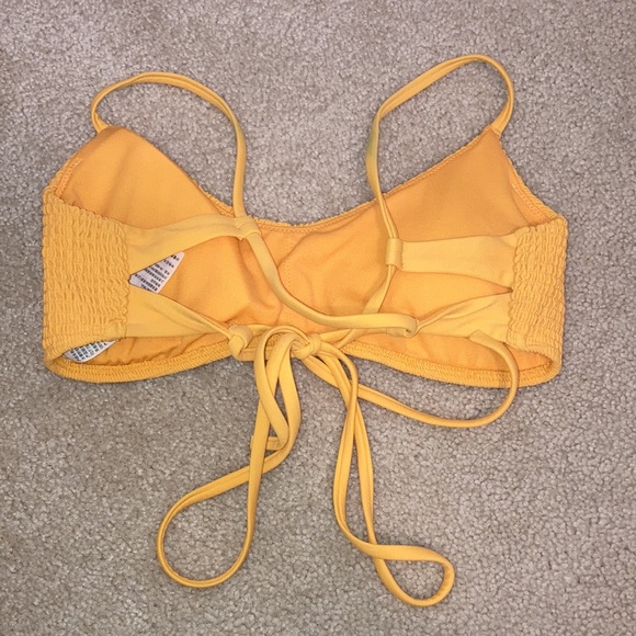 Hollister Yellow Bikini Top - Picture 2 of 5